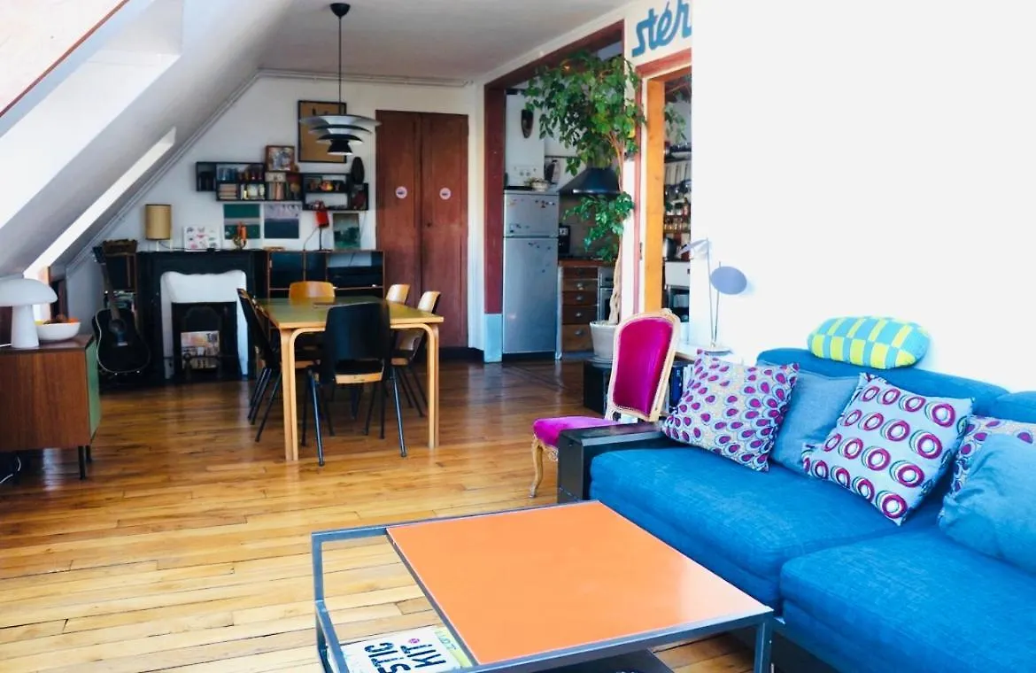 Apartment Ferienwohnung Vue Panoramique Sur Les Toits De Paris