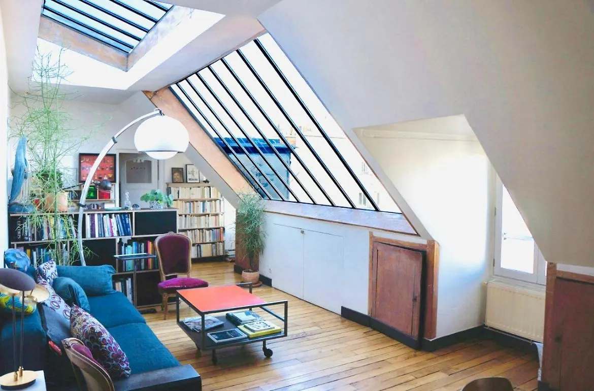 Ferienwohnung Vue Panoramique Sur Les Toits De Paris